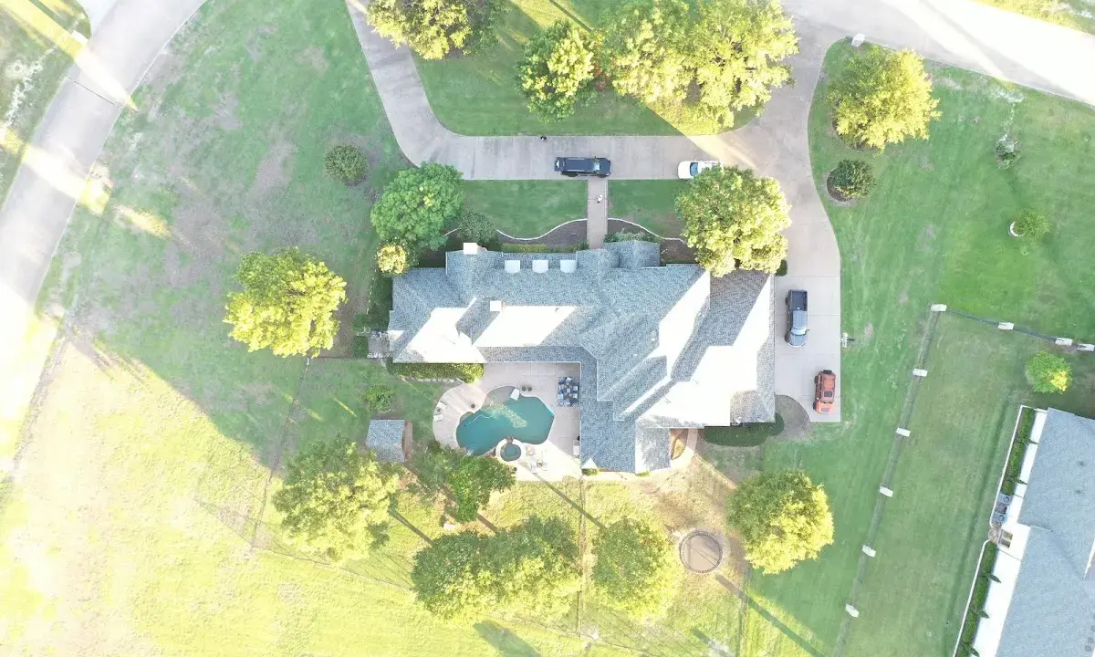 New shingle roof installation on a home in Waggaman